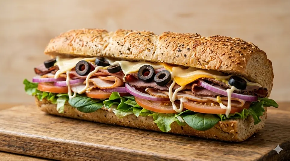Imbissgerichte für schnelle Ausgabe und To-go
